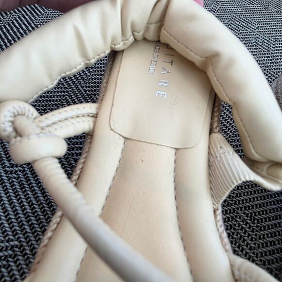 Equitare Kinga platform espadrille sandals in cream/Beige - Picture 14 of 16